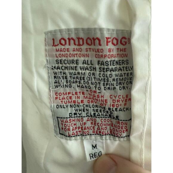 Vintage London Fog Jacket 80s size Medium - Picture 5 of 9